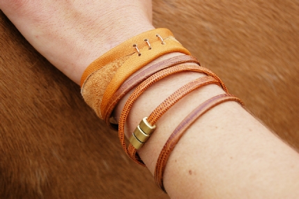 Bracelets en cuir de créateur