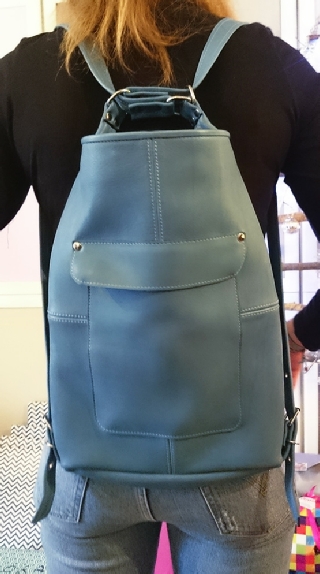 Sac à dos en cuir pour ordinateur